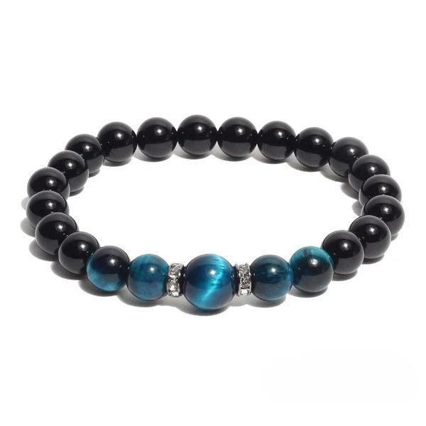 Natural Blue Tiger Eye Bracelet For Health & Peace