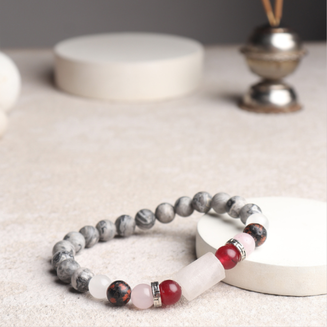 Cancer Zodiac ( कर्क राशि ) Luck, Power & Success Bracelet