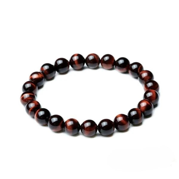 Natural Red Tiger Eye Stone Healing Bracelet