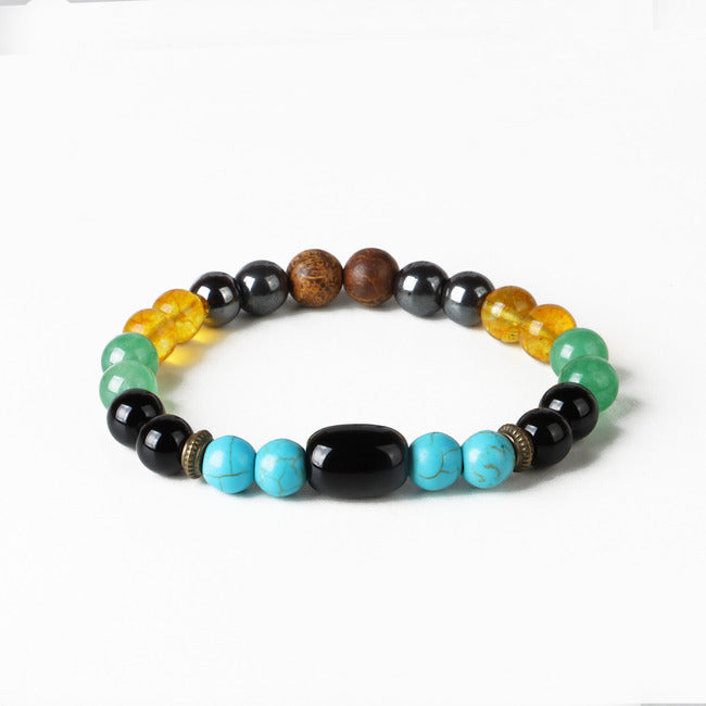Natural Crystals Wealth Maker Good Luck Bracelet