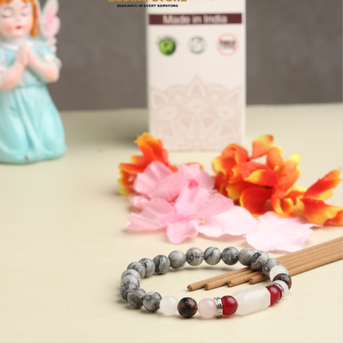 Cancer Zodiac ( कर्क राशि ) Luck, Power & Success Bracelet
