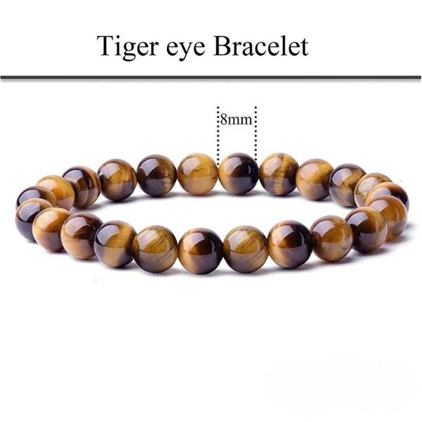 Natural Tiger Eye Stone Bracelet For Peace