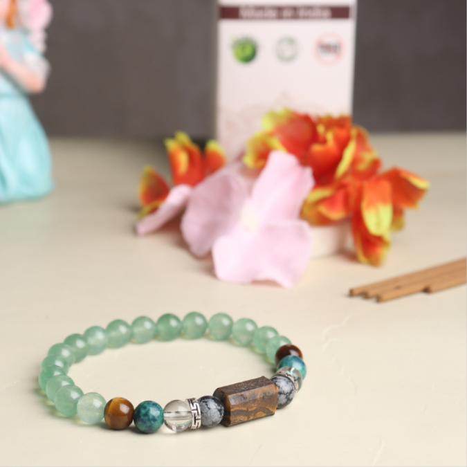 Taurus Zodiac ( वृषभ राशि ) Luck, Power & Success Bracelet